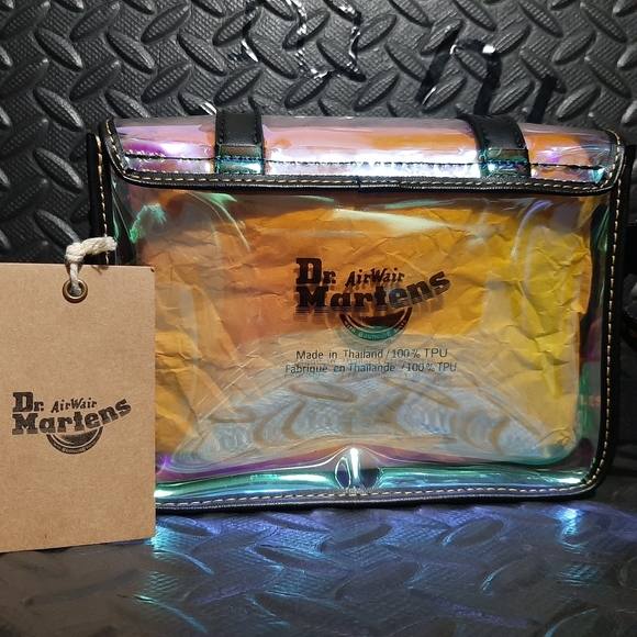 Dr. Martens Vegan Iridescent 7 Inch Crossbody Bag/satchel - Picture 4 of 12